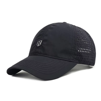Cappellino da Golf Stile Coreano Personalizzabile con Logo, 6 Pannelli, 100% Poliestere, Asciugatura Rapida, Regolabile per Marchi e Ordini all'Ingrosso