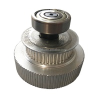 Engranaje de Motor para Plotter Digital Witcolor, 100:45 Dientes, para Cabezal de Impresión Epson DX5 DX7 Ultra 9000 9200, Polea