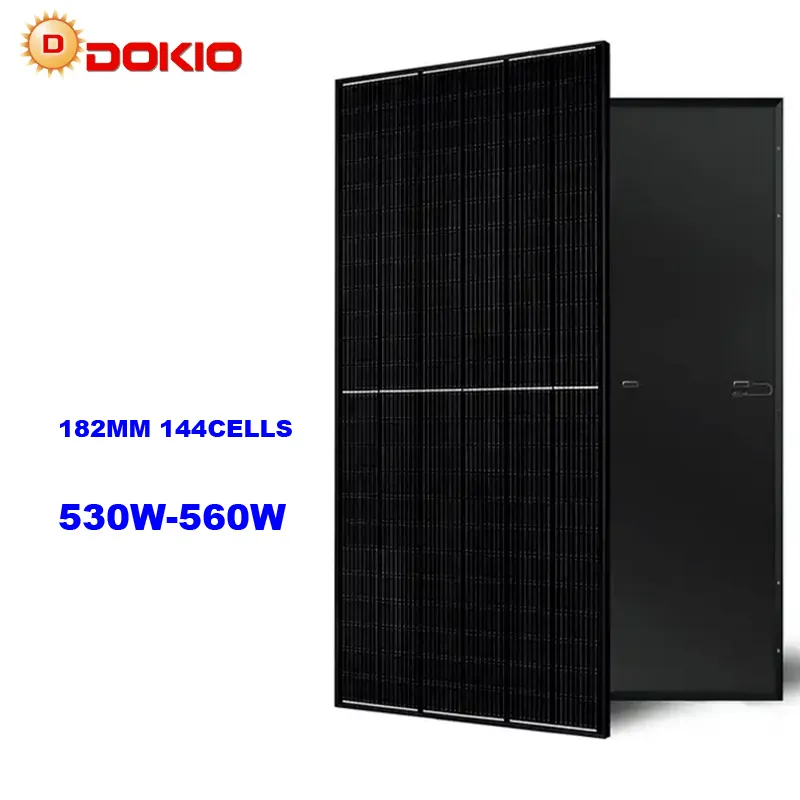 Painel solar flexível de células solares mono ETFE de alta eficiência de fábrica por atacado de 550 W