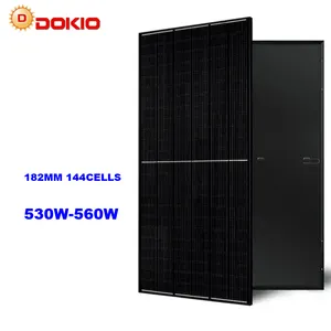 Fábrica al por mayor 550W Módulo de alta eficiencia Mono ETFE Células solares Panel solar flexible