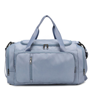 <b>Large</b> Capacity Fashionable Polyester Oxford Single Shoulder Crossbody <b>Backpack</b> Zipper Independent Shoe Compartment Dry Wet - Product Image 3