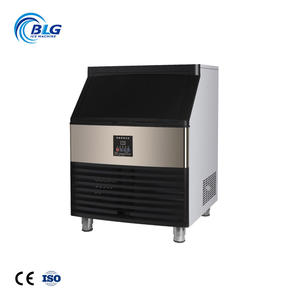 BLG Commercial 50kg 68kg 80kg 100kg120kg par jour Machine à glaçons Hielo Maker Acier inoxydable Mini bar Ice Cube 100kg Machine à glaçons - Product Image 1
