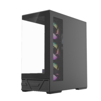 Fast Detach TG GLASS Window PC Gaming ATX Mid Tower Computer Case