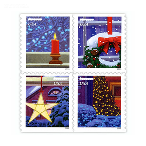 Les grandes plateformes vendent des timbres-poste, des étiquettes, des autocollants <span class=keywords><strong>de</strong></span> Noël pour la poste, des timbres-poste et des étiquettes pour la collection. - Product Image 5