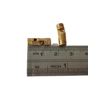 Ivoduff Tủ hộp gỗ hình trụ Thùng bản lề phần cứng 5*15mm 5*25mm Brass Thùng bản lề - Product Image 2