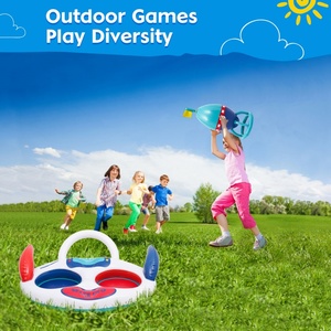 PVC <b>Inflatable</b> UFO Toss <b>Game</b> Toy Pool Float 80*60 CM for Kids Indoor Yard Playing <b>Game</b> Outdoor Beach Party Fun - Product Image 5