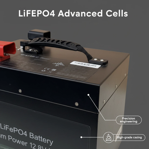 Paquete de Baterías de Fosfato de Hierro y Litio de 12.8V 230Ah Resistentes al Viento y la Lluvia para Autocaravanas, Capacidad Personalizable Disponible - Product Image 5
