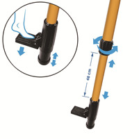 Outils de décoration murale de plafond de qualité industrielle, support infrarouge, laser vert 1064 nm, tige télescopique de 3 m, auto-nivelant, 1,5 m, 1 an