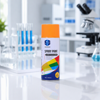 Peinture aérosol acrylique à séchage rapide haute couvrance de la marque SAIGAO pour surfaces métalliques, bois, plastique, meubles et travaux de construction