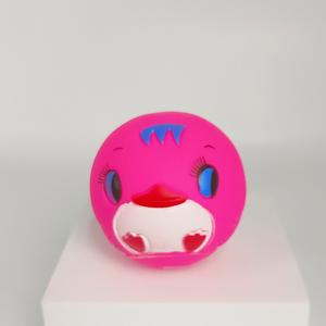 Üretici Toptan Satış Eko Dostu Vinil Karikatür Yüzlü Top Köpek Çiğneme Oyuncağı Ses Çıkaran İnteraktif Oyuncak Çoklu Renk Seçenekleri Mevcut - Product Image 4