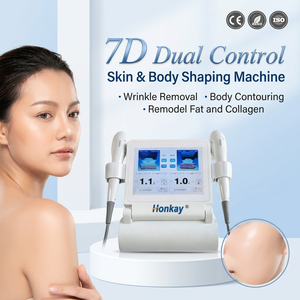 Máquina HIFU de Doble Control con 7 Cartuchos, Directo de Fábrica, Remodela el Colágeno, Rejuvenecimiento Facial, Dispositivo Reafirmante de Piel para Salón - Product Image 1