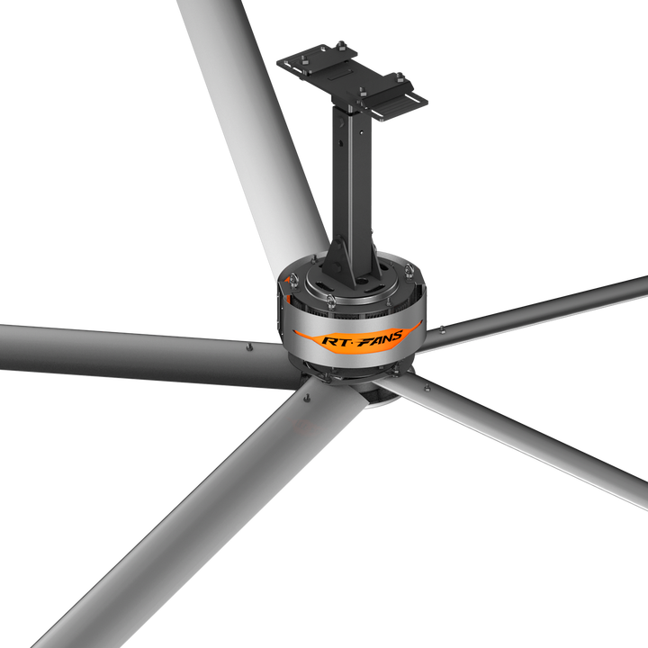 RTFANS 18 20 24 Feet Inner Rotor Motor PMSM Industrial Ceiling Fan HVLS ...