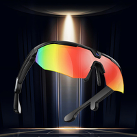 Lunettes de soleil unisexes légères TFB New Trend avec casque intelligent intégré, protection UV400, monture intégrale pour le sport et le cyclisme