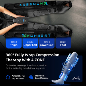 Chân Massager không khí nén massage thể thao phục hồi hệ thống vật lý trị liệu máy bạch huyết thoát khởi động cho lưu thông - Product Image 3