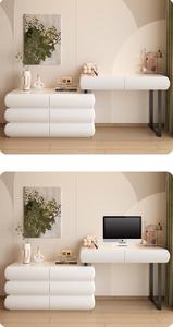 Coiffeuse minimaliste pour chambre à coucher avec miroir à panneau LED intégré, durable, grande capacité, ensemble de <span class=keywords><strong>meubles</strong></span> - Product Image 5