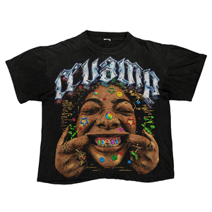 Camiseta Unisex de algodón 100% de peso pesado, ropa de calle, camiseta en blanco de punto suave de gran tamaño para hombres y mujeres - Product Image 1