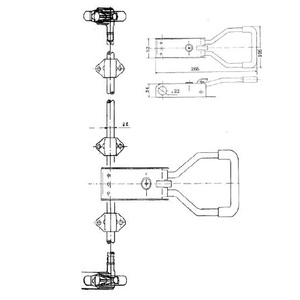 Zinc-plated <b>Refrigerated</b> Truck Rear Door Lock <b>Container</b> Lock With Lock Box - Product Image 4