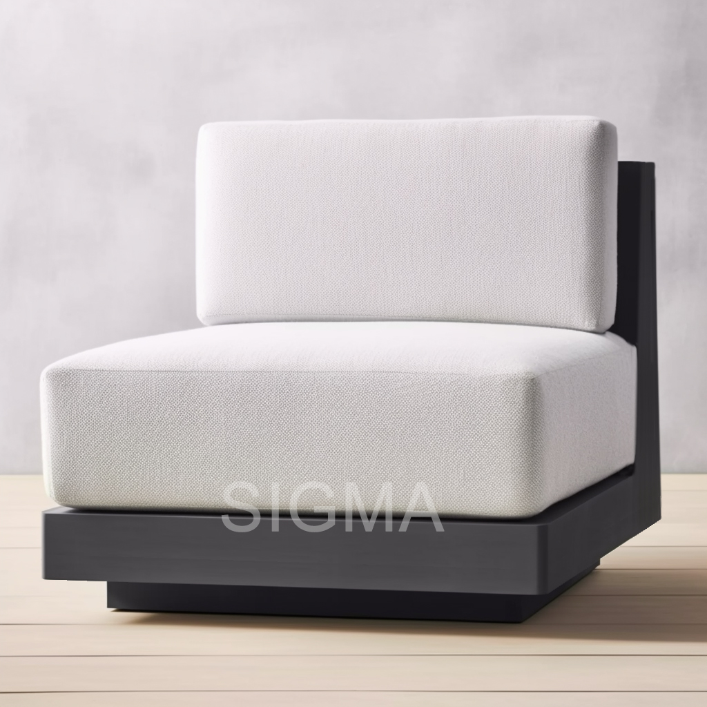 high quality new arrival customized outdoor sofa set patio furniture  aluminum garden sofa