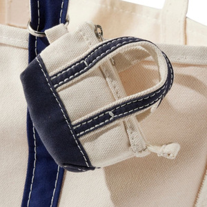 Mini tote <b>bag</b> <b>charm</b>, earphone organizer, keychain, canvas <b>bag</b>, coin purse <b>charm</b>, small canvas <b>bag</b> with zipper - Product Image 2