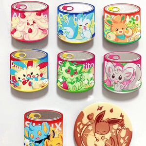 Tùy chỉnh có thể Pin huy hiệu nút tinplate long lanh tùy chỉnh noctilucence huy hiệu kim loại huỳnh quang thiếc huy hiệu - Product Image 3