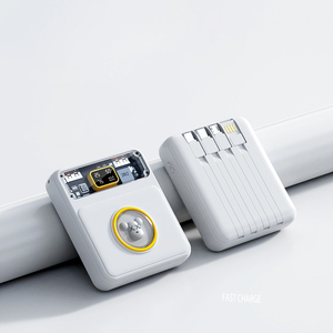 แบตสำรองพก<span class=keywords><strong>พา</strong></span> Fast Quick Charge 10000mAh สำหรับโทรศัพท์มือถือ ลายการ์ตูน<span class=keywords><strong>หมี</strong></span>น่ารัก พร้อมสายชาร์จ 4 เส้น - Product Image 6