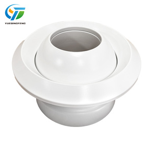 Hiện đại có thể điều chỉnh bền văn phòng ngoài trời Hợp kim nhôm điều hòa không khí khuếch tán Trần hướng bóng đăng ký lưới - Product Image 4