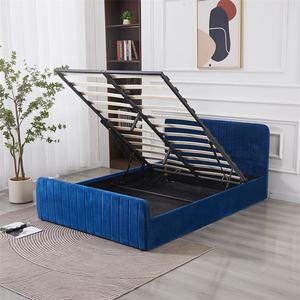 Casa moderna soggiorno mobili letti matrimoniali Queen Size con Design a <span class=keywords><strong>cuore</strong></span> letto matrimoniale a fondina moderno soggiorno mobili - Product Image 3