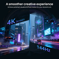 Tablette graphique à écran tactile Huion Kamvas Pro 27 4K 144Hz pour l'art numérique, l'animation et la conception avec stylet et support