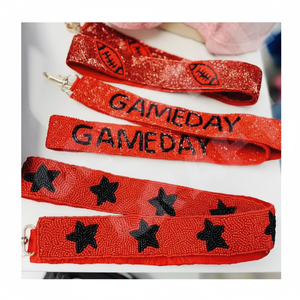 สายคล้องกระเป๋าลูกปัดแก้วคริสตัลสีอินเดียออกแบบได้เองพร้อมโลโก้ตามต้องการสำหรับใช้ในชีวิตประจำวัน - Product Image 1