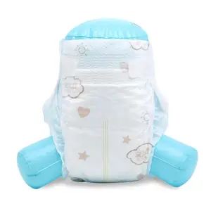 OEM Baby Products Kids Disposable Nappy Diapers Wholesale Korean Diapers Suppliers 50 Pieces Bamboo Diaper Fine Baby Daipers