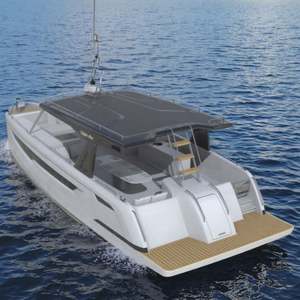 Yacht de luxe commercial XJZJ à grande vitesse de 40 pieds/12,36 m en fibre de verre, hors-bord de 150 CV, transport de passagers et de pêche - Product Image 2