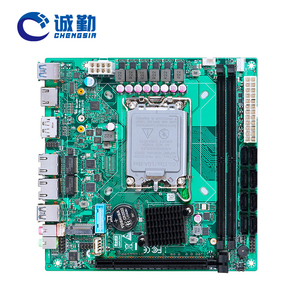 8 * SATA3.0 NAS Storage เมนบอร์ดเซิร์ฟเวอร์ <span class=keywords><strong>H670</strong></span>/Q670ชิปเซ็ต <span class=keywords><strong>Intel</strong></span> 12/13th Gen DDR5 * 2สูงสุด64GB 3 * M.2เมนบอร์ด Mini ITX NAS - Product Image 2