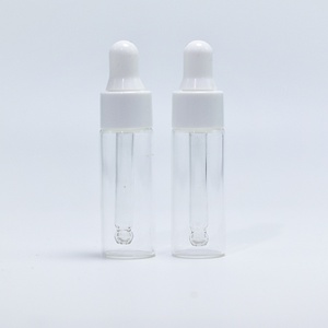 จัดส่งภายใน 2 วัน ขวดน้ำหอมขนาด 5 มล. ขวดแก้วใสขนาดเล็กพร้อมหลอดหยดสำหรับน้ำมันหอมระเหย - Product Image 5