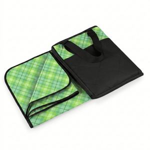 Outdoor With Zipper Tote Bag, Waterproof Foldable <b>Picnic</b> Mat Beach <b>Blanket</b> Adjustable Strap - Product Image 1