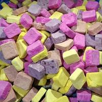 Gezonde Diepgevroren Gedroogde Yoghurtsnacks Zoete Smaakvolle Gemengde Fruitsmaken, Geen Conserveringsmiddelen Gebakken En Verpakt In Zakken