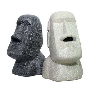<span class=keywords><strong>Caja</strong></span> y Soporte para <span class=keywords><strong>Pañuelos</strong></span> con Forma de Nariz de la Estatua Moái de la Isla de Pascua, Impermeable - Product Image 5