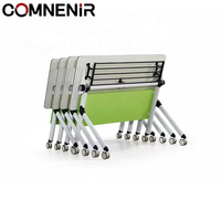 Vente en gros de meubles de bureau table de réunion pliante de formation table pliante ronde de bureau moderne salle de conférence table pliable