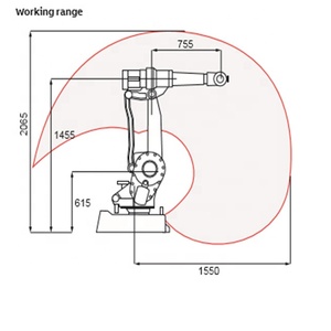 <span class=keywords><strong>IRB</strong></span> <span class=keywords><strong>2400</strong></span> 6 Axis <span class=keywords><strong>Robot</strong></span> Arm Industrial 1550MM Reach con lijadora de brazo robótico para pulir <span class=keywords><strong>Robot</strong></span> de molienda - Product Image 6
