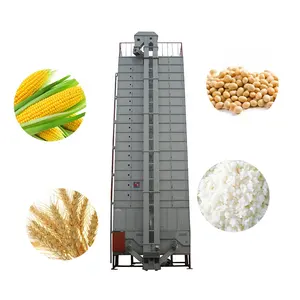Yüksek performanslı küçük OEM çiftlik ekipmanları kurutma makinesi, pirinç, mısır, buğday, soya için 22T tahıl kurutucular