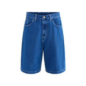 Pantalones Cortos de Mezclilla de Algodón Ligeros y Transpirables para Hombre, Esenciales para el Verano, Cómodos para Climas Cálidos, para la Playa o Uso Urbano Casual - Product Image 1