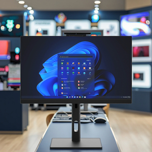 Computadora Todo en Uno Personalizada, Computadora de Oficina para Juegos, <span class=keywords><strong>Precio</strong></span> al por Mayor, Pantalla Táctil de 21.5 Pulgadas, Computadora de Escritorio AIO Monobloque - Product Image 1