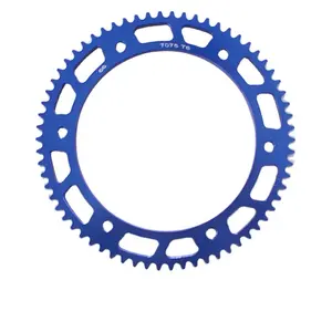 Nhà Máy Giá 7075 Hợp kim nhôm 219 Kart sprockets chuỗi bánh xe