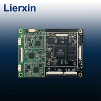 Cámara de Reconocimiento de Matrículas Lierxin LEX-ANPR-AI Multicapa HDI ANPR AI con PCB de 6 Capas, NPU, H.265, LED IR, Controlador PoE para Estacionamiento