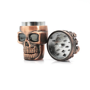 G-011 Smoking Accessories Herb Grinder Metal Zinc Alloy Tobacco Grinder