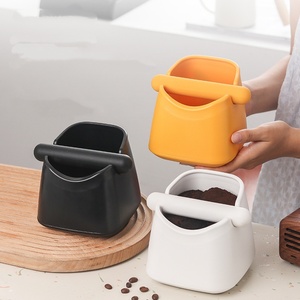 Contenedor de Posos de Café con Asa, Recipiente de Plástico para Desechos de <span class=keywords><strong>Espresso</strong></span> con Base Antideslizante para Baristas, Cafeterías y Hogares - Product Image 2