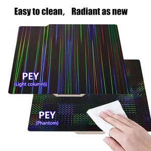 Placa de Construcción de Carbono A1 PEI para Bambu Lab X2D P2S <span class=keywords><strong>X1</strong></span> P1S, Lámina Texturizada de Doble Cara PEO PET para <span class=keywords><strong>Bambulab</strong></span> P1P X1C - Product Image 3