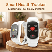 Montre connectée senior VL16 avec GPS, SOS, détection de chute, vibration, suivi intelligent, moniteur de santé pour la sécurité des personnes âgées, bracelet intelligent