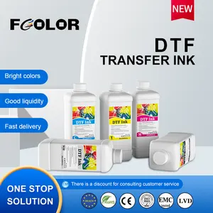 White Dtf Premium Ink Manufacturer 100ml 1000ML Heat Transfer DTF Ink For Epson EcoTank ET 8550 L805 I3200 DTF Printer