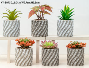 植木鉢カスタマイズセメントプランター屋外植木鉢家庭用庭装飾用セメント装飾モダンサポート - Product Image 6