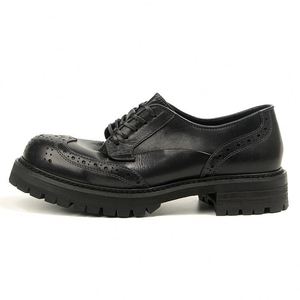 New Genuine Leather <b>Men</b> Square Toe Lace Breathable Light Weight Business Classic Luxury High Quality Italian Leather <b>Dress</b> Shoes - Product Image 6